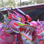 Dragon comes to the opening of the IAMA, October 15, 2011.