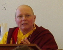 Zhaxi Zhuoma Rinpoche, at Archbishop Riordan High School
