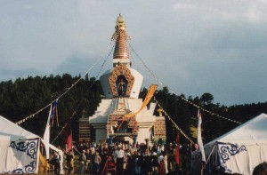 The Great Stupa of Dharmakaya at Shambhala Mountain Center at Red Feather, Colorado