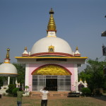 International Nun's Temple in Lumbini that was built by Nepal