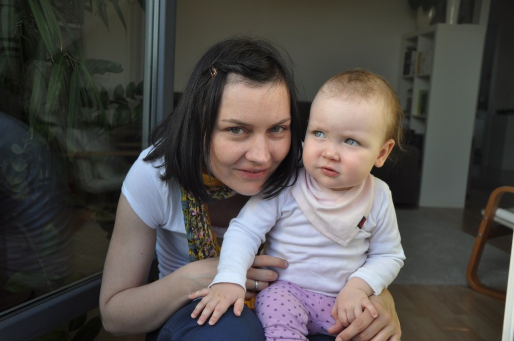 Karolin with daughter Julie