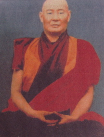 The noble picture of Kongkar Rinpoche.