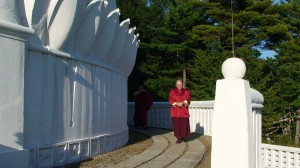 Circumambulating the New England Peace Pagoda