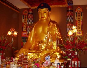 Shakyamuni Buddha at Hua Zang Si in San Francisco