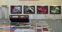 Display of paintings by Master Wan Ko Yee.