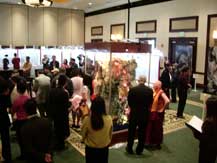 Exhibition of H.H. Master Wan Ko Yee's achievements held at the San Gabriel Hilton in southern California in 2006